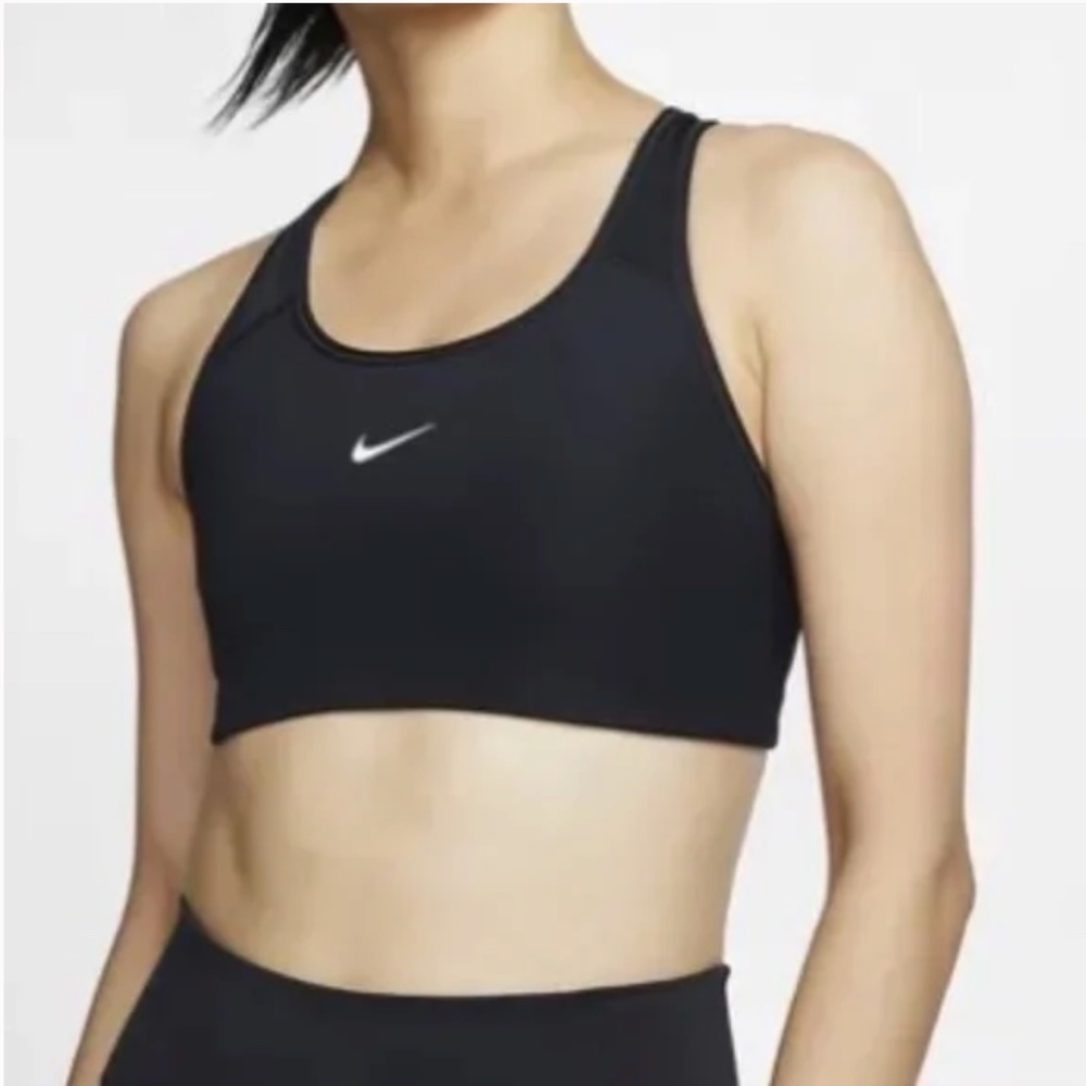 Nike Dri-Fit Swoosh Sports Bra Large Racerback Excellent Condition